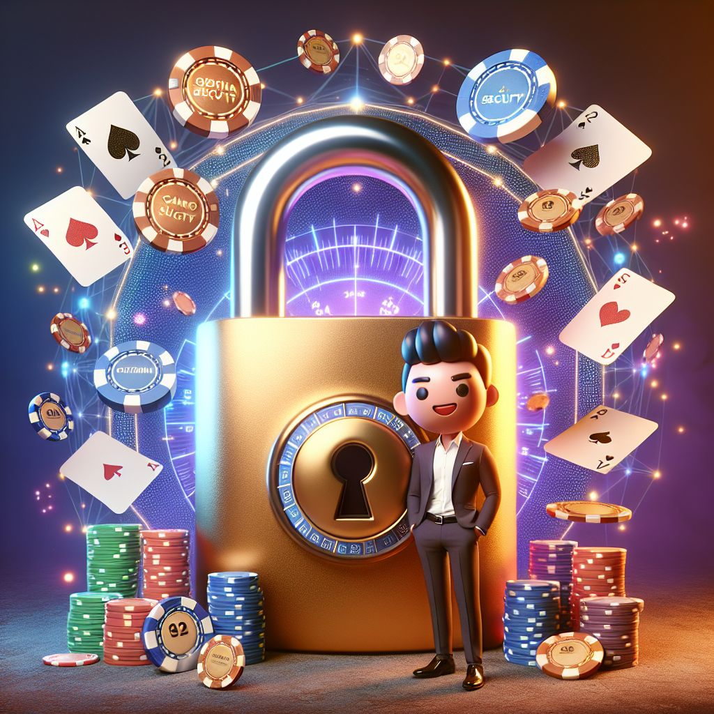Bat333 Login secure access illustration with padlock and gaming elements